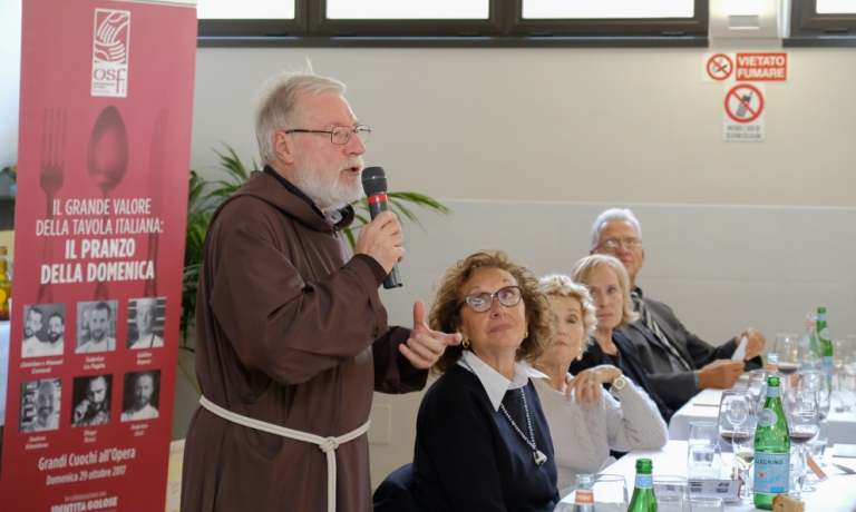 Padre Maurizio Annoni, presidente di Opera San Francesco