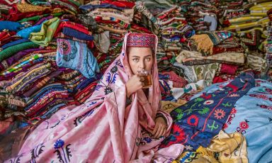 Una delle foto della mostra R-Women
