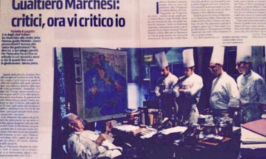 Un ritaglio del settimanale Panorama, pubblicato
