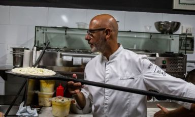 Franco Pepe, della pizzeria Pepe in Grani a Caiazzo, Caserta
