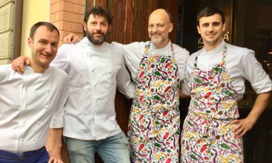 I protagonisti principali della cena 
