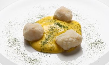 Baccalà, zabaione e aceto balsamico di Modena: si