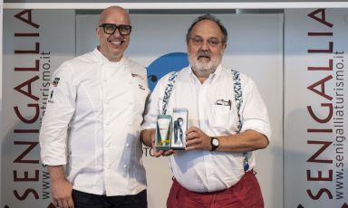Paolo Brunelli e Paolo Marchi durante la prima edi