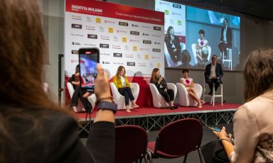 Il palco di Identità di Sala durante la sedicesim