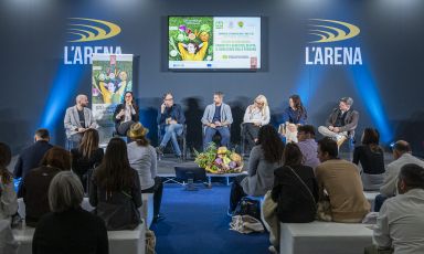 Sul palco dell'Arena dell'Allianz MiCo Nor