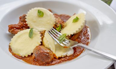 Ravioli delle feste, una specialità de I Banchi 