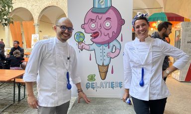 Felipe Zuniga e Martina Francesconi: due dei gelat