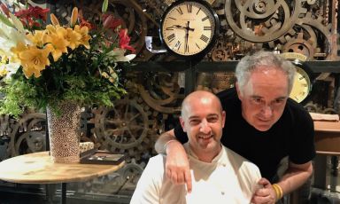 Federico Zanasi e Ferran Adrià: ha aperto il loro Condividere a Torino
