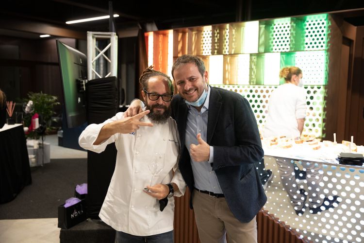 Marcello Trentini con Pier Luigi Rosito, di To-be Events