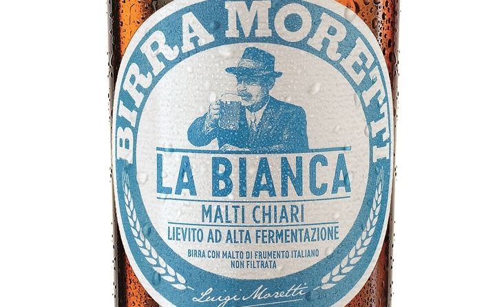 Birra Moretti La Bianca è la birra usata da Paolo Mautino come ingredienti nella sua ricetta
