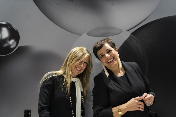 Cristina Brizzolari Guidobuono Cavalchini, a sinistra, e Francesca Romana Barberini