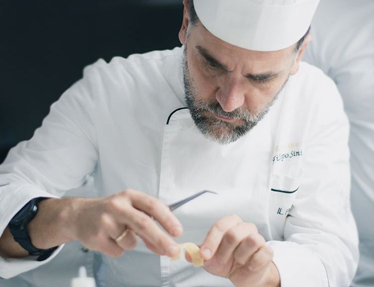 Filippo Sinisgalli, chef del raffinato ristorante 