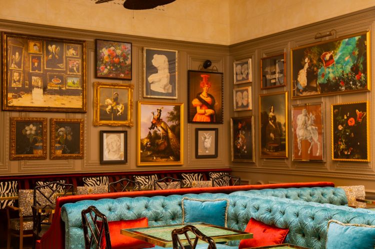 La sala interna del Don Pasquale