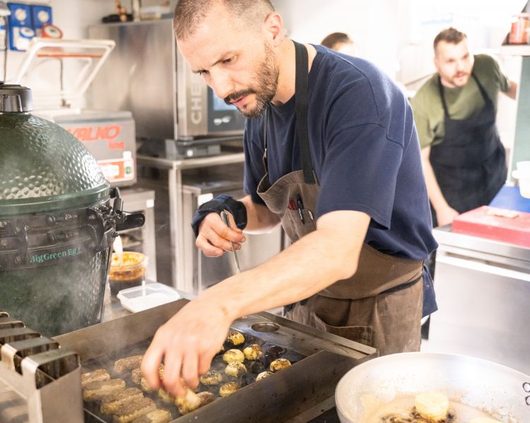 Lo chef Mirko Gatti