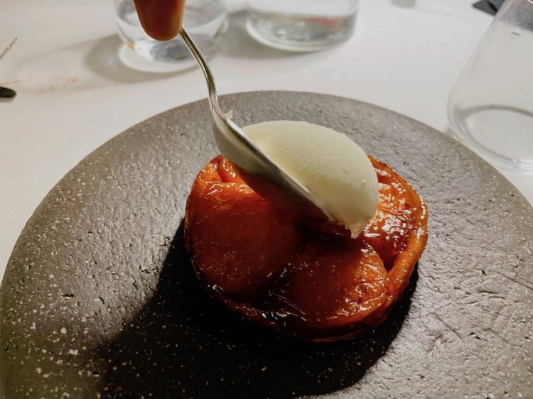 Tarte Tatin di albicocche