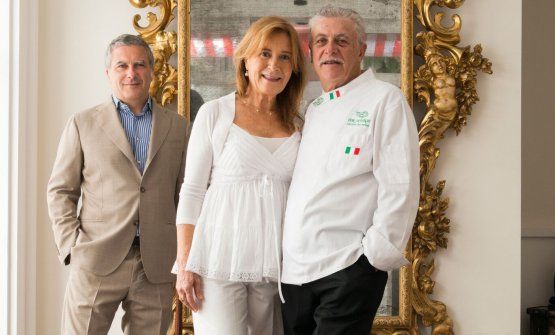 Mario, Livia e Alfonso Iaccarino