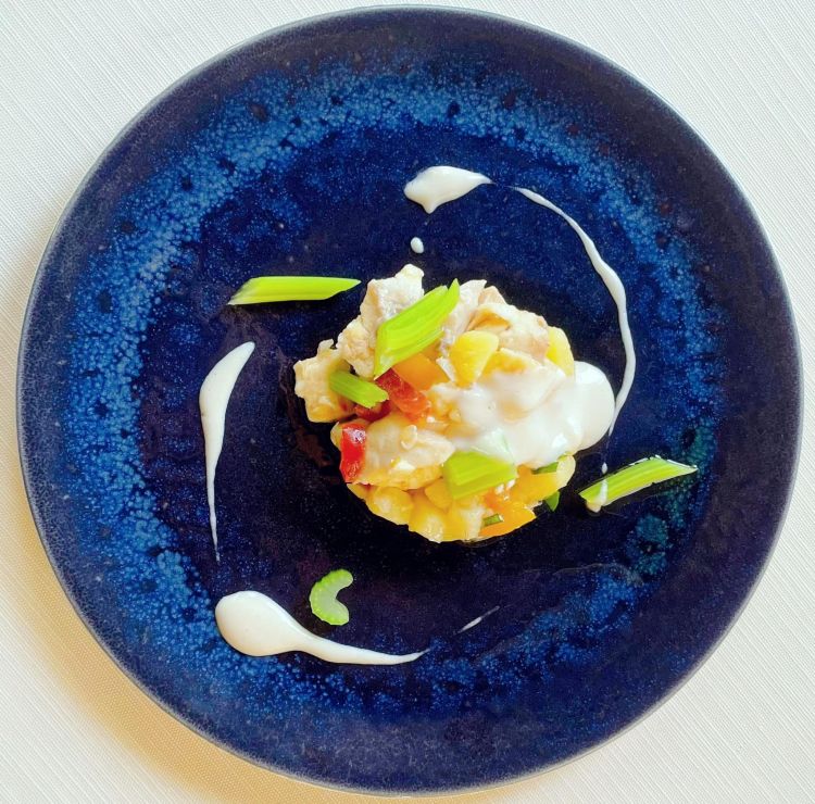 Una delle creazioni di Me Restaurant