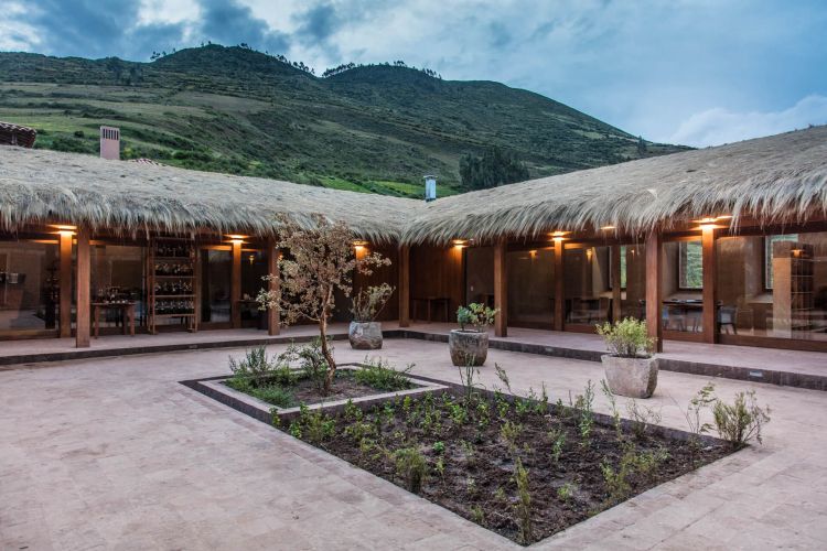 Il patio interno di Mil Centro
