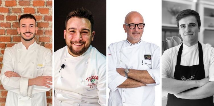 Left to right, the four new protagonists of Identi