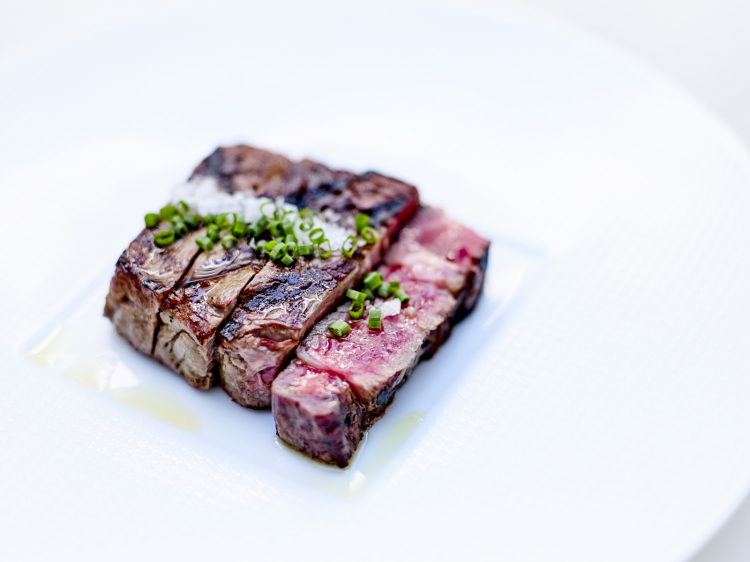 La tagliata di manzo di Zanoni (foto Jean-Claude Amiel)