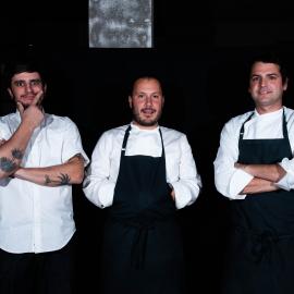 Da sinistra Stefano Terigi, Benedetto Rullo e Lorenzo Stefanini. Foto Massimo Giorgi
